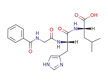 N-[N-(N-benzoylglycyl)-L-histidyl]-L-leucine