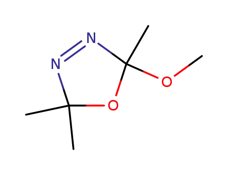 2-Methoxy-2,5,5-trimethyl-Δ<sup>3</sup>-1,3,4-oxadiazoline