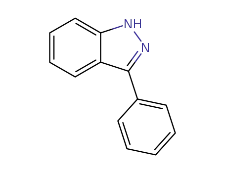 Molecular Structure of 13097-01-3 (3-PHENYL-1H-INDAZOLE)
