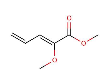 Molecular Structure of 90212-93-4 (2,4-Pentadienoic acid, 2-methoxy-, methyl ester, (Z)-)