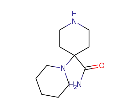 Molecular Structure of 39633-82-4 ((1,4'-Bipiperidine)-4'-carboxamide)
