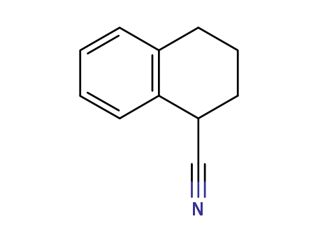 Molecular Structure of 56536-96-0 (1-Cyanotetraline)