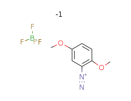 Molecular Structure of 3108-15-4 (2,5-dimethoxybenzenediazonium tetrafluoroborate)