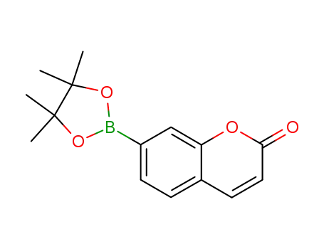 Molecular Structure of 190788-61-5 (Coumarin-7-pinacolboronate)