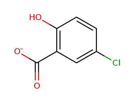 Molecular Structure of 45866-17-9 (4-chlorosalicylate)
