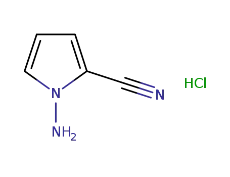 1-amino-1H-pyrrole-2-carbonitrile hydrochloride