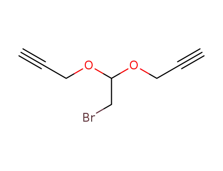 Molecular Structure of 86491-43-2 (bromoacetaldehyde dipropargyl acetal)
