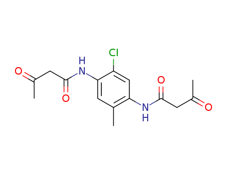 1,4-bis-Acetoacetylamino-2-chloro-5-methylbenzene