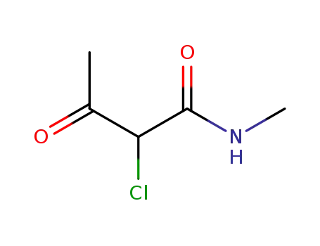 2-Chloro-N-methyl-3-oxobutanamide