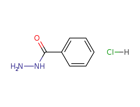 Molecular Structure of 1452-58-0 (benzoic hydrazide hydrochloride)