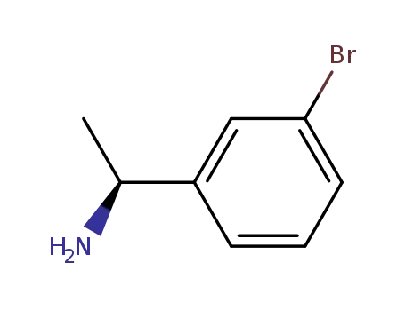 Molecular Structure of 139305-96-7 ((S)-1-(3-Bromophenyl)ethylamine)