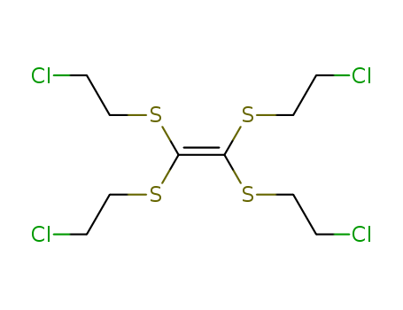 Ethene,1,1,2,2-tetrakis[(2-chloroethyl)thio]-