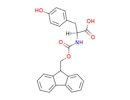 Molecular Structure of 92954-90-0 (Nalpha-Fmoc-L-tyrosine)