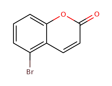 Molecular Structure of 38169-99-2 (5-bromo-2H-chromen-2-one)