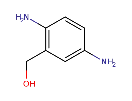 Molecular Structure of 73793-80-3 (2,5-diaminobenzyl alcohol)