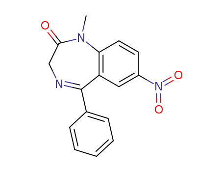 Molecular Structure of 2011-67-8 (Nimetazepam)