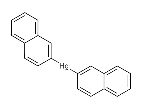 Molecular Structure of 19510-26-0 (dinaphthalen-2-ylmercury)