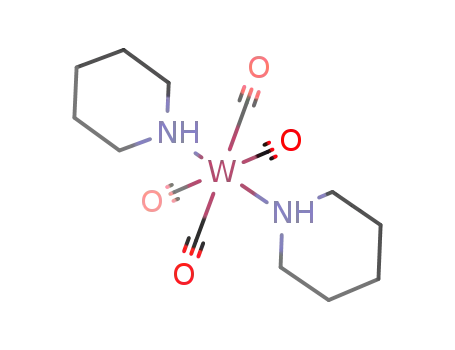 Tungsten, tetracarbonylbis(piperidine)-