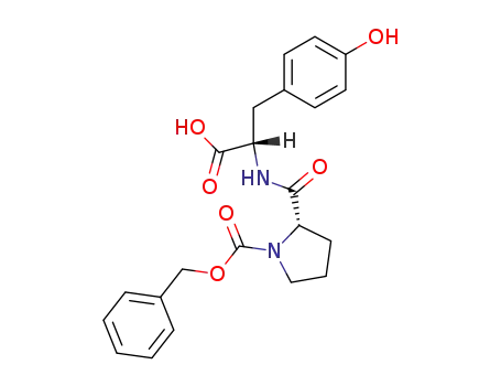 Molecular Structure of 19669-37-5 (1-[(benzyloxy)carbonyl]prolyltyrosine)