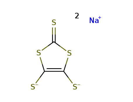 Molecular Structure of 54995-24-3 (disodium 1,3-dithiol-2-thione-4,5-dithiolate)