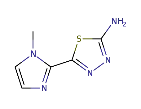 5-(1-methyl-1H-imidazol-2-yl)-1,3,4-thiadiazol-2-amine
