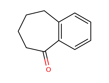 Molecular Structure of 826-73-3 (1-Benzosuberone)