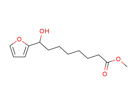 Molecular Structure of 101650-79-7 (methyl 8-(2-furyl)-8-hydroxy-octanoate)