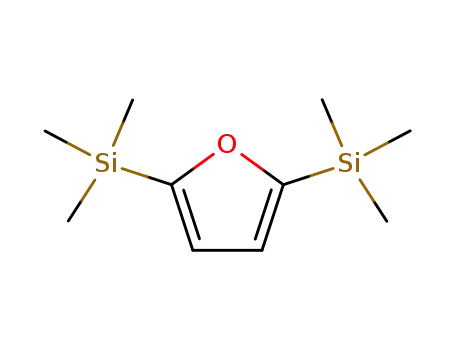 Molecular Structure of 1578-29-6 (2,5-BIS(TRIMETHYLSILYL)FURAN)