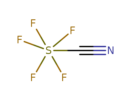 sulphur cyanide pentafluoride