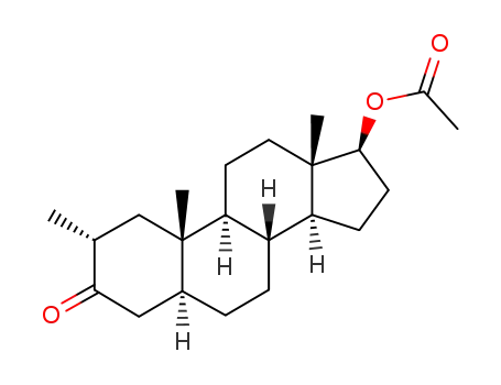 Molecular Structure of 1923-17-7 (Drostanolone Acetate)