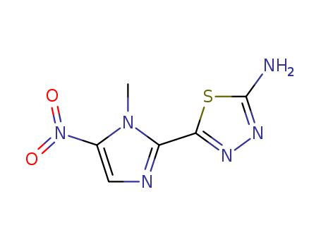 5-(1-methyl-5-nitro-1H-imidazol-2-yl)-1,3,4-thiadiazol-2-amine