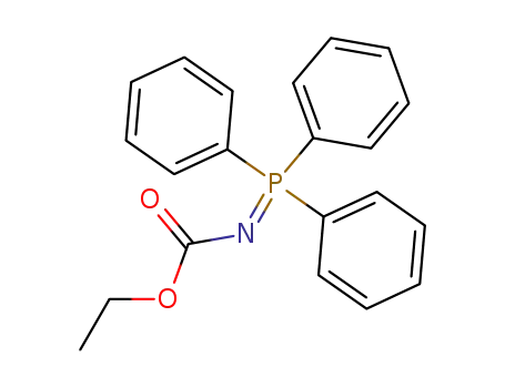 Molecular Structure of 17437-51-3 (Carbamic acid, (triphenylphosphoranylidene)-, ethyl ester)