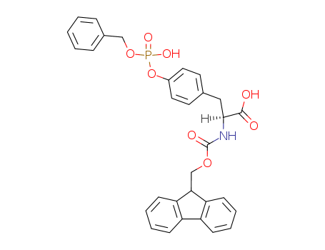 2-[9H-fluoren-9-ylmethoxycarbonyl(phosphono)amino]-3-(4-phenylmethoxyphenyl)propanoic acid