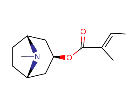 Molecular Structure of 495-83-0 (tigloidine)