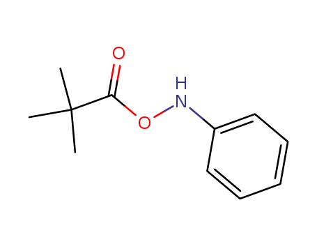 Molecular Structure of 114838-64-1 (2,2-dimethyl-1-[(phenylamino)oxy]propan-1-one)