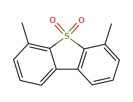 Molecular Structure of 6909-77-9 (4,6-dimethyldibenzothiophene sulfone)