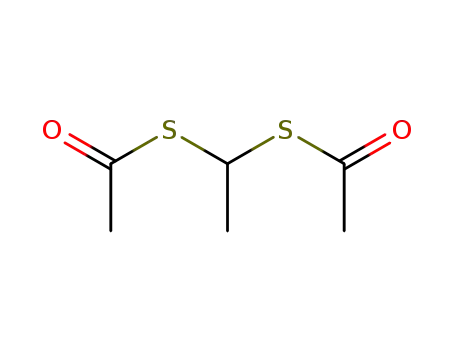 Molecular Structure of 20266-80-2 (Ethanethioic acid, S,S'-ethylidene ester)