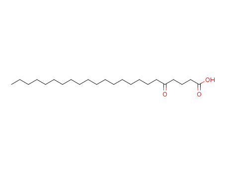 Molecular Structure of 95490-90-7 (Tricosanoic acid, 5-oxo-)