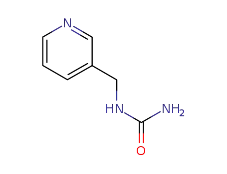 Molecular Structure of 36226-32-1 (1-(3-PYRIDYLMETHYL)UREA, 98)