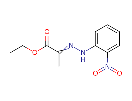 Propanoic acid, 2-?[2-?(2-?nitrophenyl)?hydrazinylidene]?-?, ethyl ester