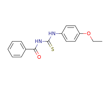 Benzamide, N-[[(4-ethoxyphenyl)amino]thioxomethyl]-