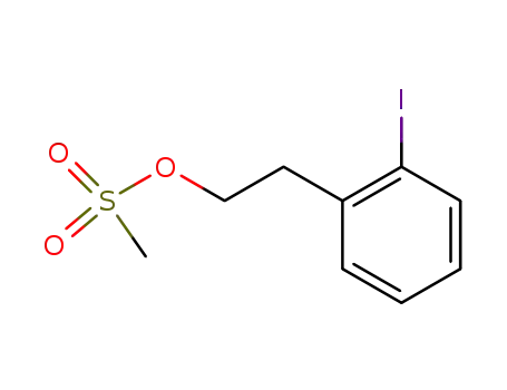 Benzeneethanol, 2-iodo-, methanesulfonate