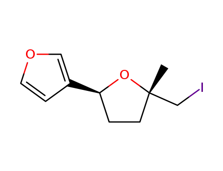 2,3'-Bifuran, 2,3,4,5-tetrahydro-5-(iodomethyl)-5-methyl-