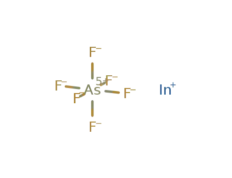 Molecular Structure of 877238-62-5 (Arsenate(1-), hexafluoro-, indium(1+))