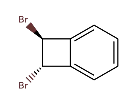 Molecular Structure of 18610-18-9 (Bicyclo[4.2.0]octa-1,3,5-triene, 7,8-dibromo-, cis-)