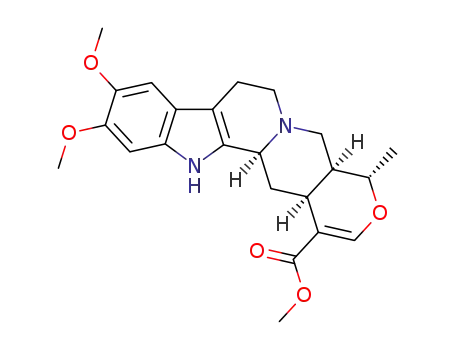 Molecular Structure of 572-67-8 (3-Isoreserpiline)