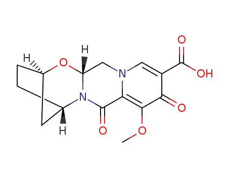 (2R,5S,13aR)-8-methoxy-7,9-dioxo-2,3,4,5,7,9,13,13a-octahydro-2,5-methanopyrido[1',2':4,5]pyrazino[2,1-b][1,3]oxazepine-10-carboxylic acid