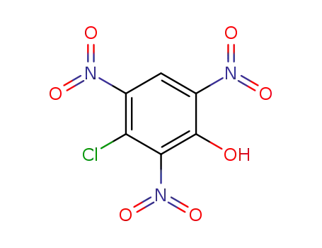 Molecular Structure of 1706-82-7 (3-chloro-2,4,6-trinitro-phenol)