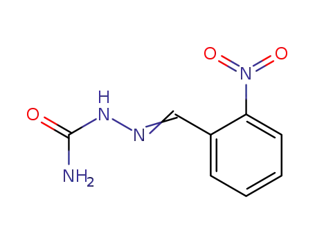 Molecular Structure of 16004-43-6 (2-NITROBENZALDEHYDE SEMICARBAZONE)