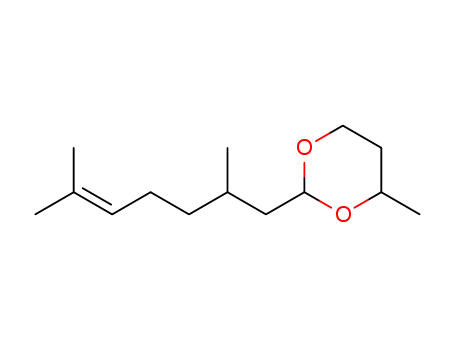 1,3-Dioxane,2-(2,6-dimethyl-5-hepten-1-yl)-4-methyl- cas  57282-44-7